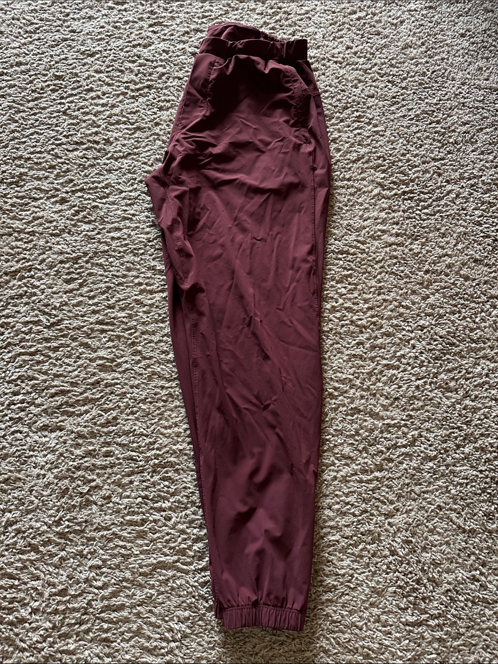 Men’s Maroon Lululemon Surge Joggers